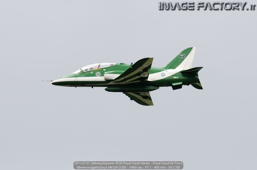 2011-07-01 Zeltweg Airpower 4526 Royal Saudi Hawks - Royal Saudi Air Force